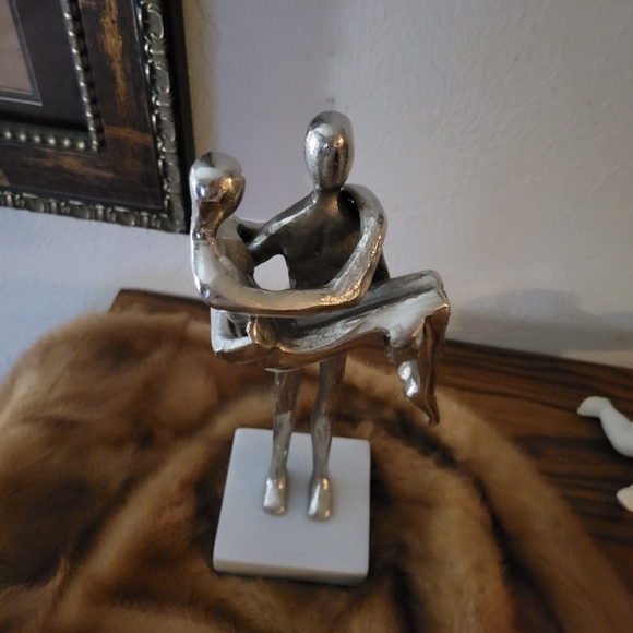 Couples statue  silver - Picture 13 of 13